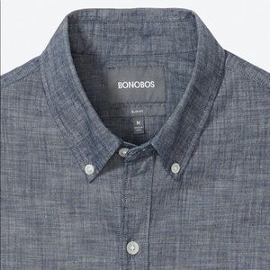 NEW Chambray Short Sleeve Shirt